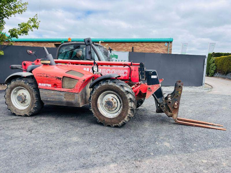 MANITOU MT1030 ST TURBO TELEHANDLER *C/W PALLET TINES*VIDEO*