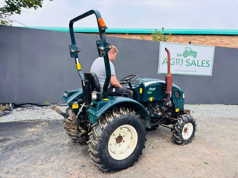 FOAL SHIRE COMPACT TRACTOR*C/W REAR LINKAGE*VIDEO*