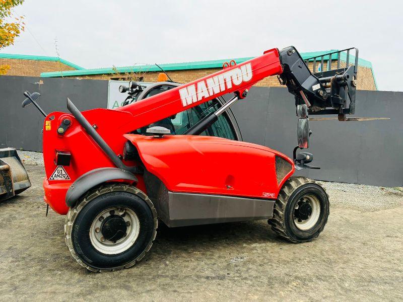 MANITOU MT625 COMFORT TELEHANDLER*C/W PALLET TINES*YEAR 2016*VIDEO*