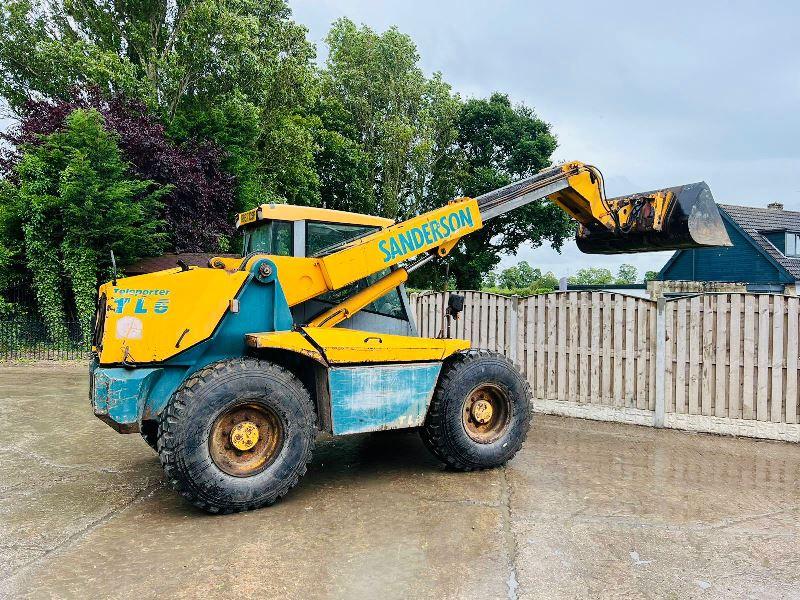 SANDERSON TL6MT 4WD TELEHANDLER C/W STRICKLAND BUCKET *VIDEO*
