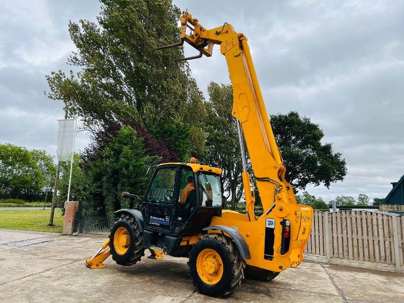 JCB 535-125 4WD TELEHANDLER * 12 METER REACH, 3723 HOURS * C/W PALLET TINES *VIDEO*