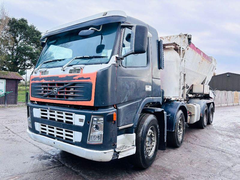 VOLVO FM VOLUMETERIC CEMENT MIXER 8X4 LORRY C/W MANUAL GEAR BOX *VIDEO*
