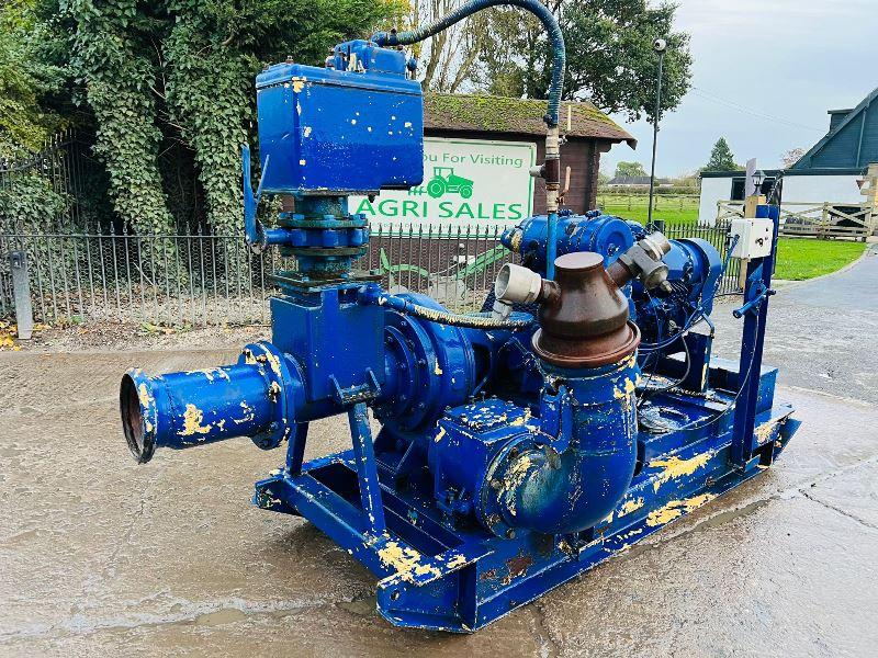 WATER PUMP C/W DEUTZ 4 CYLINDER ENGINE *VIDEO*