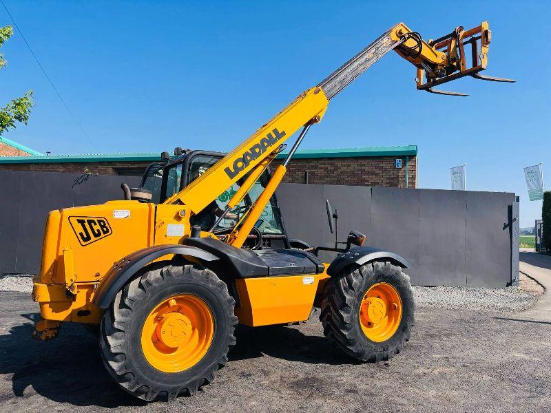 JCB 526-55 TURBO TELEHANDLER *C/W PALLET TINES*VIDEO*