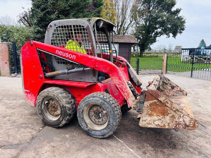 NEUSON 7015 SKIDTSEER C/W BUCKET *VIDEO*
