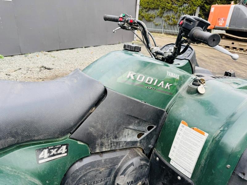 YAMAHA KODIAK 450 QUAD*SPARES AND REPAIRS*703 HOURS*VIDEO*