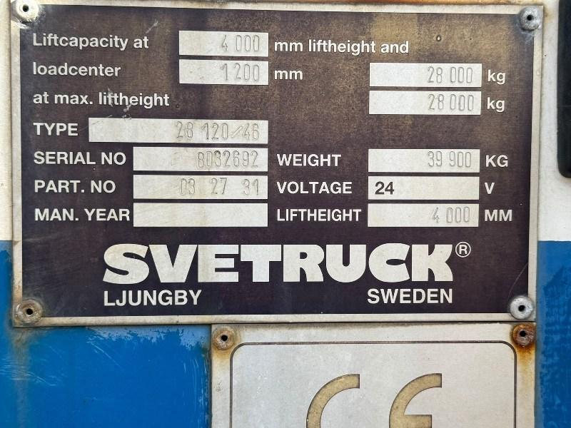 SVETRUCK 28 120/46 FORKLIFT*28 TONNE LIFT*VIDEO*