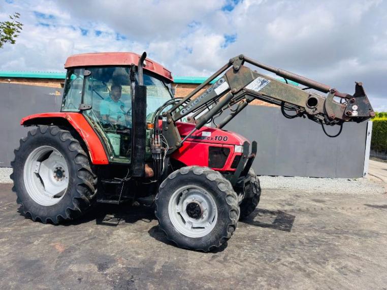 CASE CX100 TRACTOR*C/W QUICKIE 540 FRONT LOADER*VIDEO*