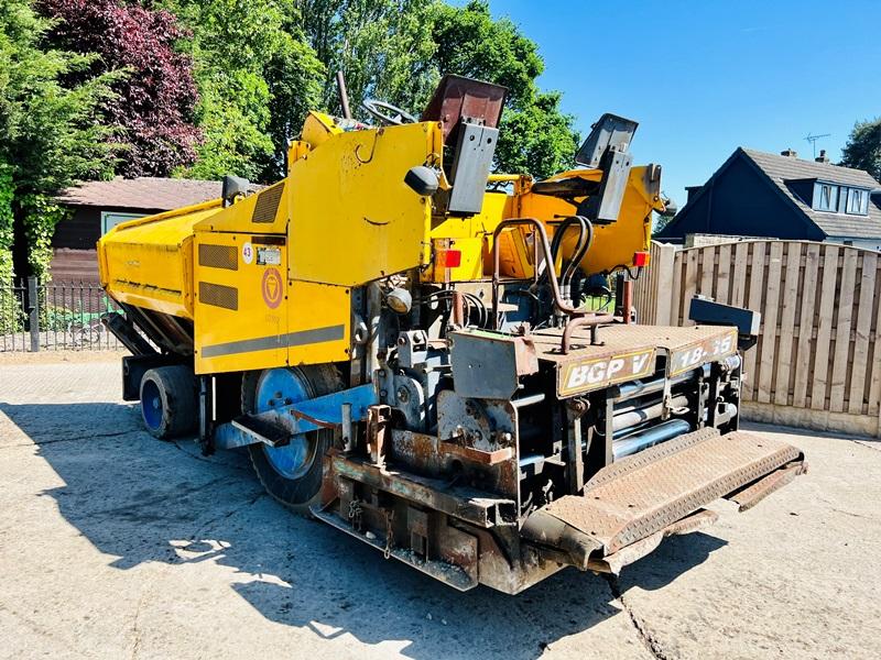 BARBER GREEN BG200 TARMAC PAVER C/W DUAL CONTROL DRIVE *VIDEO*