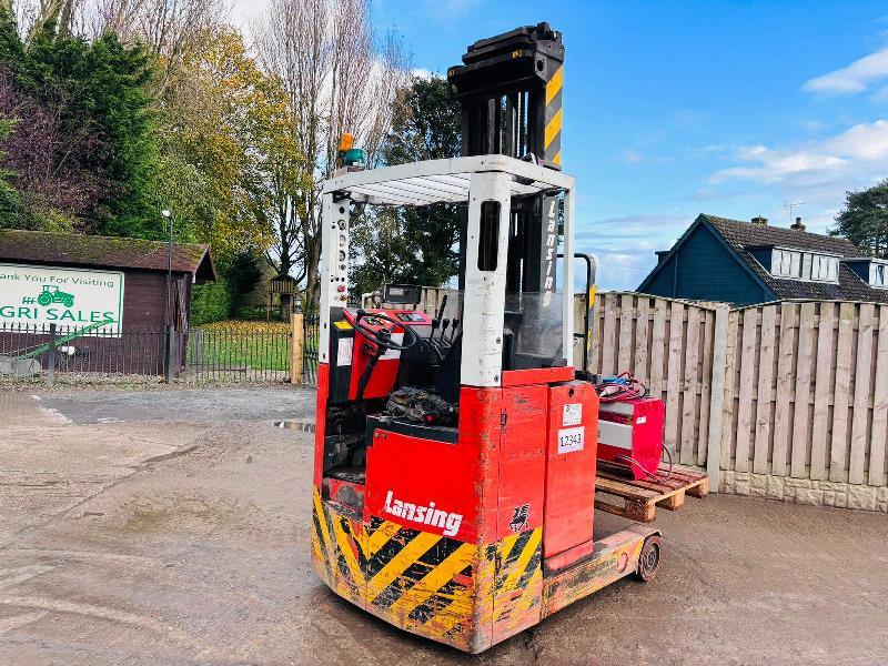 LANCING R16P TL BATTERY FORKLIFT C/W BATTERY CHARGER *VIDEO*