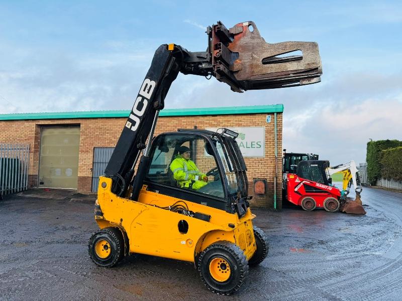 JCB TLT35D 4WD TELETRUCK*YEAR 2013*C/W BAIL GRAB*VIDEO*