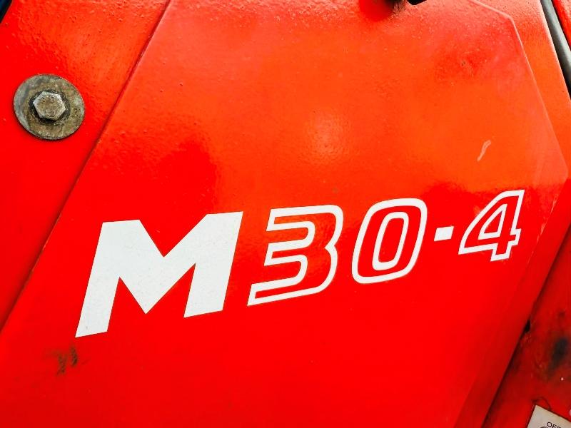 MANITOU M30-4 FORKLIFT*C/W PUH*YEAR 2016*9754 HOURS*VIDEO*