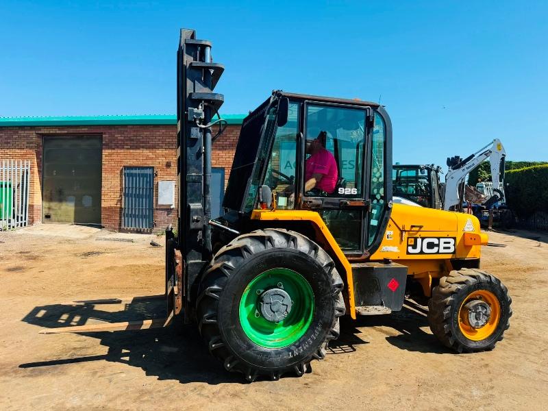 JCB 926 ROUGH TERRAIN FORKLIFT*YEAR 2013*3583 HOURS*VIDEO*