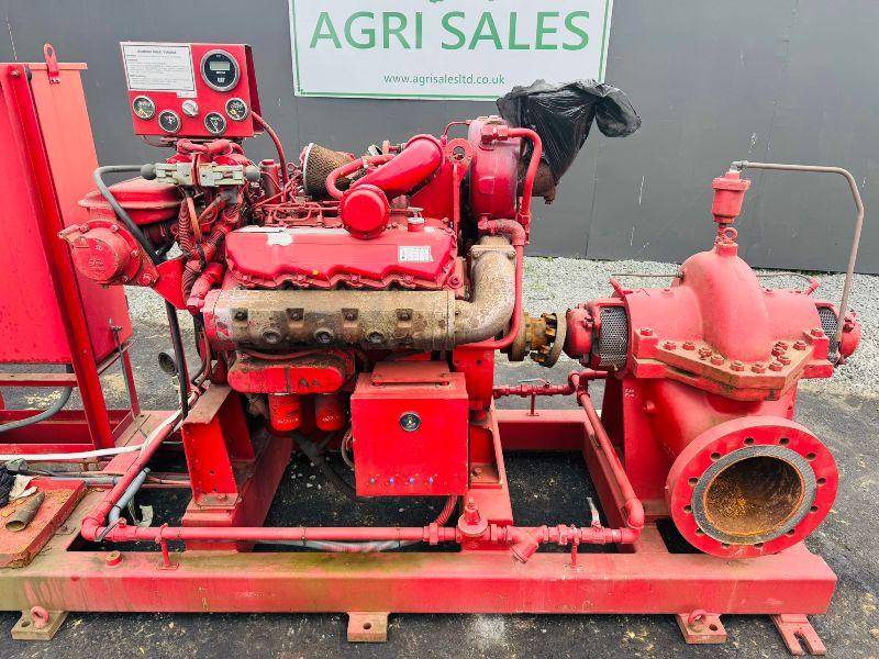 SPP 7 INCH WATER PUMP*C/W CAT ENGINE*VIDEO*