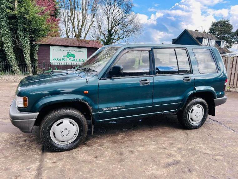 ISUZU TROOPER DUTY 3.1L VEHICLE *MOT'D MARCH 2024* C/W MANUAL GEAR BOX *VIDEO*