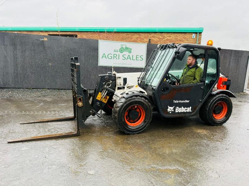 BOBCAT T2250 TELEHANDLER*YEAR 2014*3686 HOURS*AG SPEC*VIDEO*