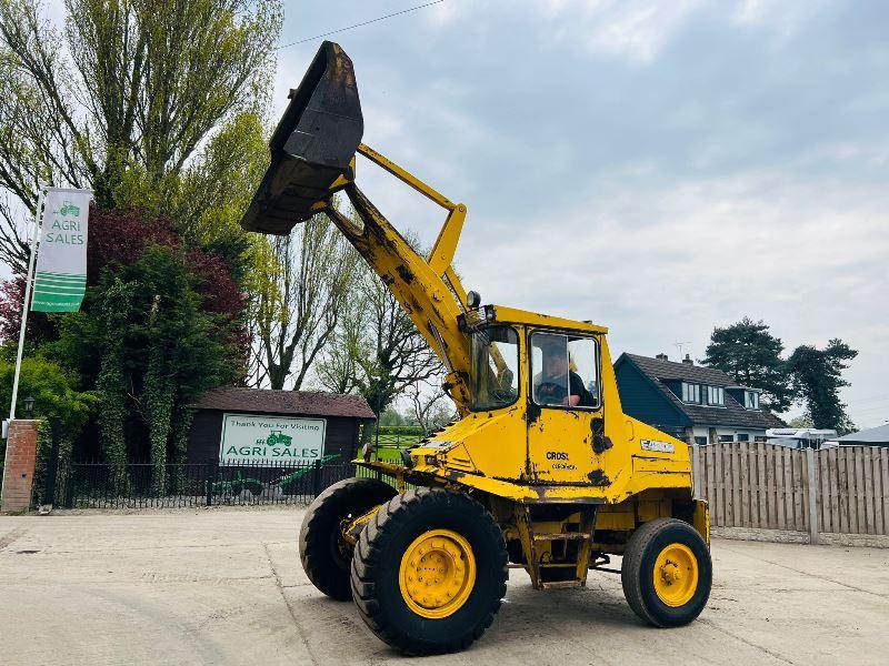 MUIR HILL F4000 LOADING SHOVEL C/W BUCKET *VIDEO*