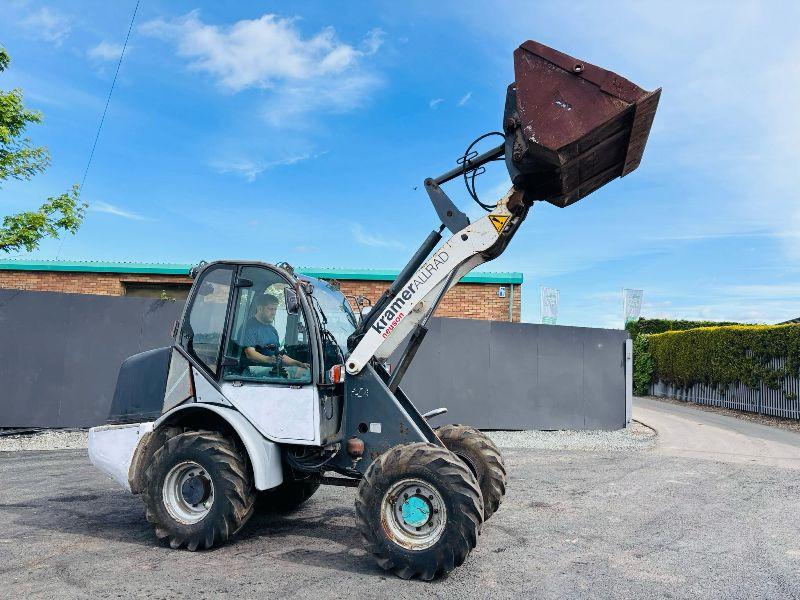KRAMER 346 FRONT LOADER*C/W BUCKET*VIDEO*
