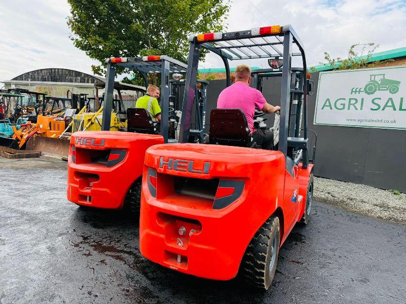 *NEW*UNUSED* HELI CONTAINER SPEC FORKLIFT*YEAR 2025*CHOICE OF 2*VIDEO*
