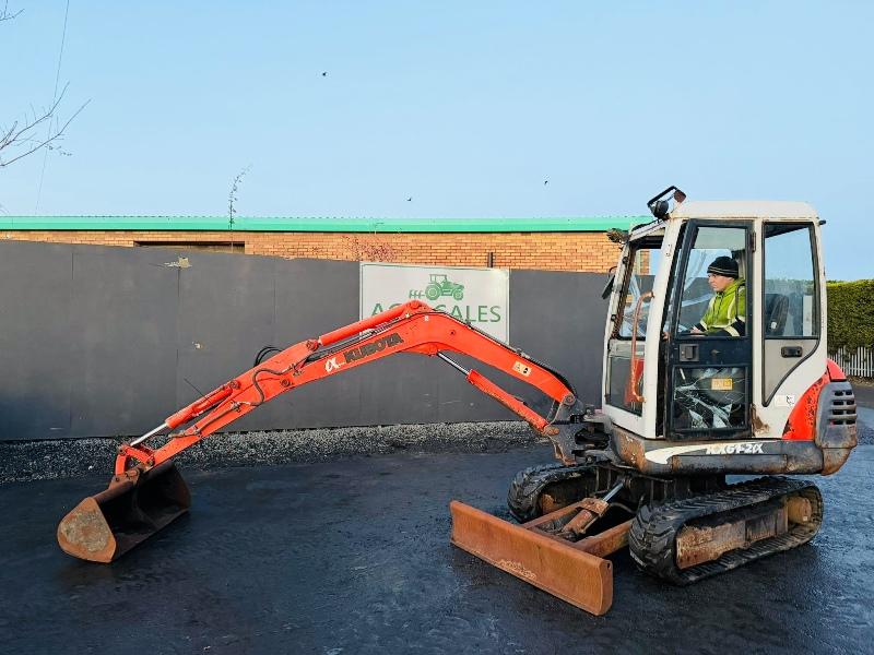 KUBOTA KX61-2A EXCAVATOR*C/W BUCKET*VIDEO*
