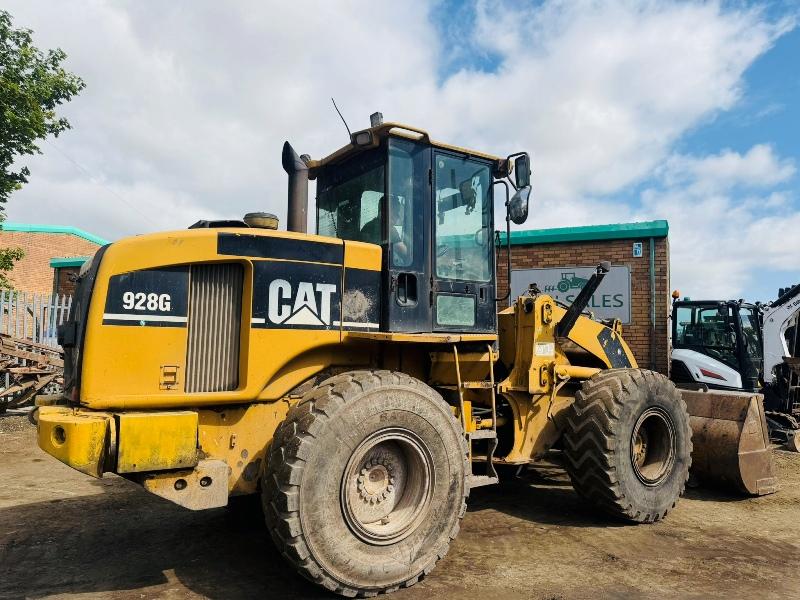 CATERPILLAR 928G LOADING SHOVEL*C/W BUCKET*VIDEO*