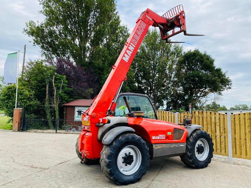MANITOU MLT730 TURBO TELEHANDLER 7 METER REACH * AGSPEC * C/W PUH