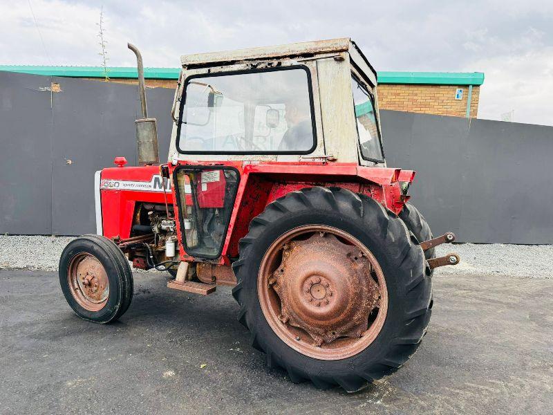 MASSEY FERGUSON 550 2WD TRACTOR*C/W REAR LINKAGE*VIDEO*