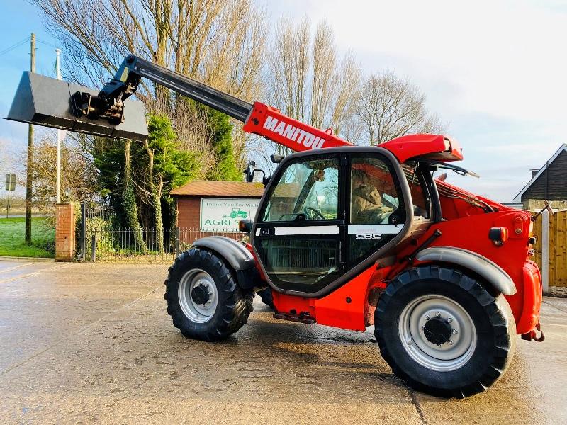 MANITOU MLT741120LSU TURBO TELEHANDLER * 7 METER REACH , AG SPEC