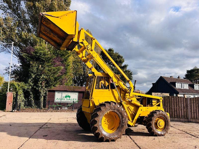 VOLVO BM 4WD LOADING SHOVEL C/W JCB Q FIT HEAD STOCK *VIDEO*