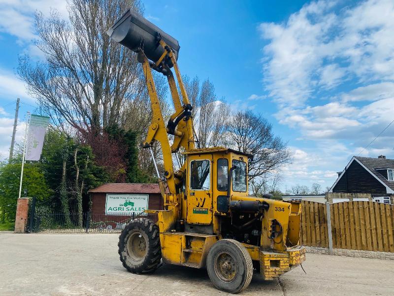WEATHERILL LOADING SHOVEL C/W EXTRA LONG REACH