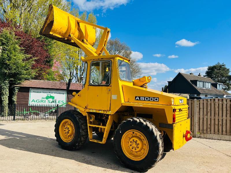 MUIR HILL A5000 4WD LOADING SHOVEL C/W PERKINS ENGINE & 4 WHEEL STEER *VIDEO*