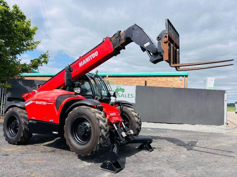 MANITOU MT1135 TURBO TELEHANDLER *C/W PALLET TINES*YEAR 2020*VIDEO*