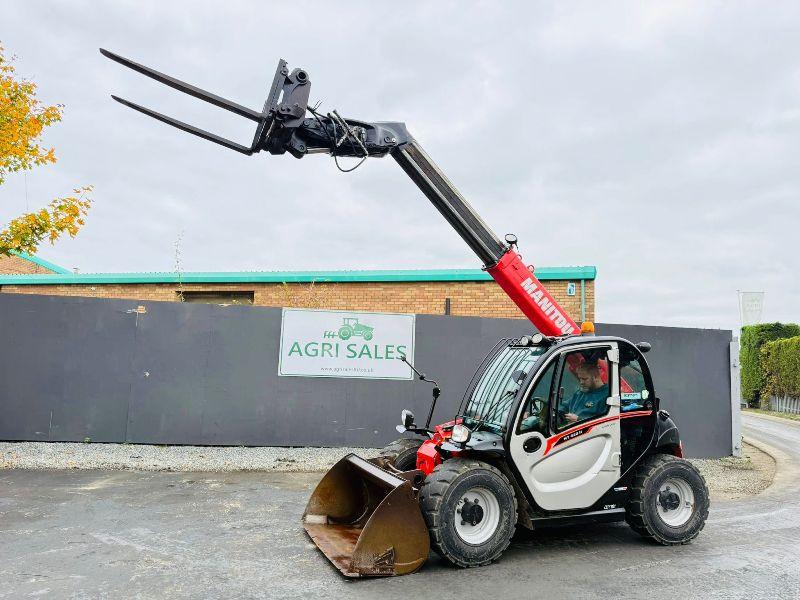MANITOU MT420H COMFORT TELEHANDLER*C/W PALLET TINES*YEAR 2021*VIDEO*