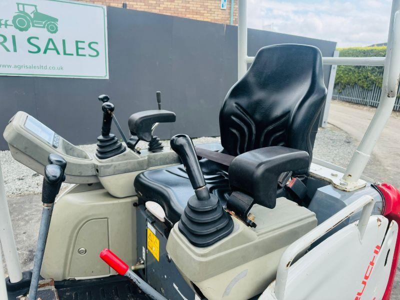 TAKEUCHI TB216 EXCAVATOR*C/W BUCKET*YEAR 2015*VIDEO*
