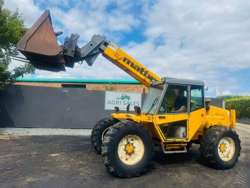 MATBRO TS280 TELEHANDLER*C/W PALLET TINES AND BUCKET*VIDEO*