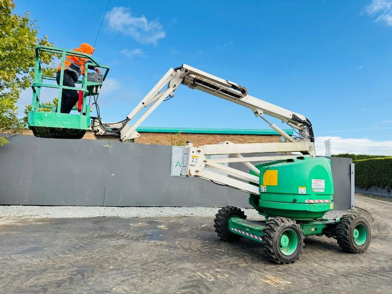 GROVE MZ51XT MANLIFT*C/W 17.5M WORKING HEIGHT*VIDEO*