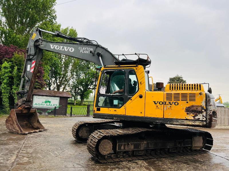 VOLVO EC210BLC TRACKED EXCAVATOR C/W QUICK HITCH *VIDEO*