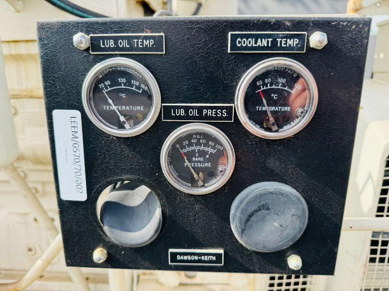 DAWSON KEITH B464J 125 KVA GENERATORS*C/W CUMMINS ENGINE*BIG CAM*VIDEO*