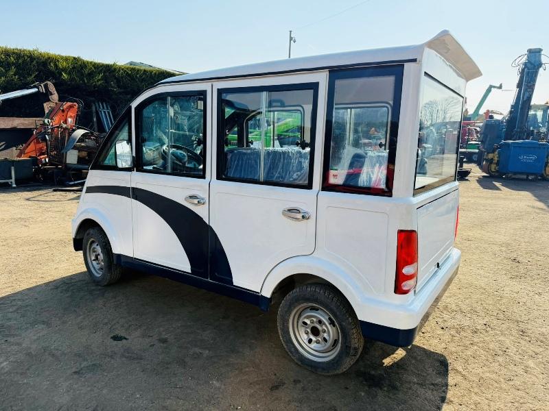 *NEW*KMY INDUSTRIAL K-001 ELECTRIC 4 SEATER CAR*YEAR 2025*VIDEO*