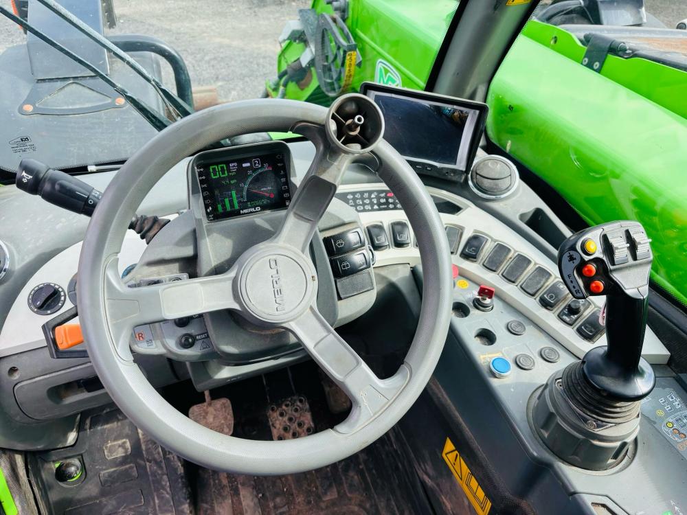 MERLO TF33.7 115 TURBO TELEHANDLER*AG SPEC *C/W PALLET TINES*YEAR 2017*VIDEO*