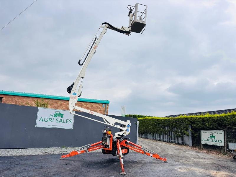EASYLIFT TRACKED MANLIFT*C/W SAFETY BASKET*ONLY 1211 HOURS*VIDEO*
