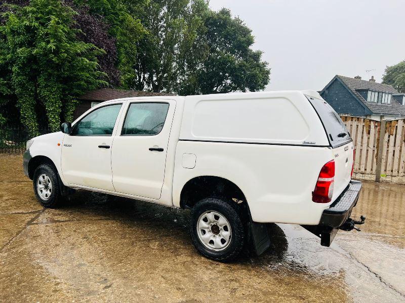 TOYOTA HILUX 2.5L DOUBLE CAB PICK UP *YEAR 2012* C/W CANOPY *VIDEO*