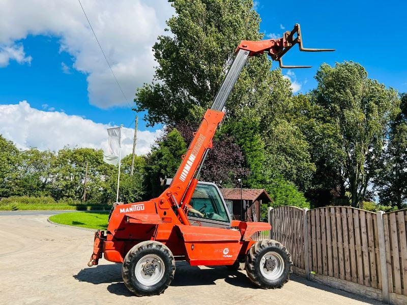 MANITOU MLT628T 4WD TELEHANDLER *AG-SPEC* C/W PICK UP HITCH *VIDEO*