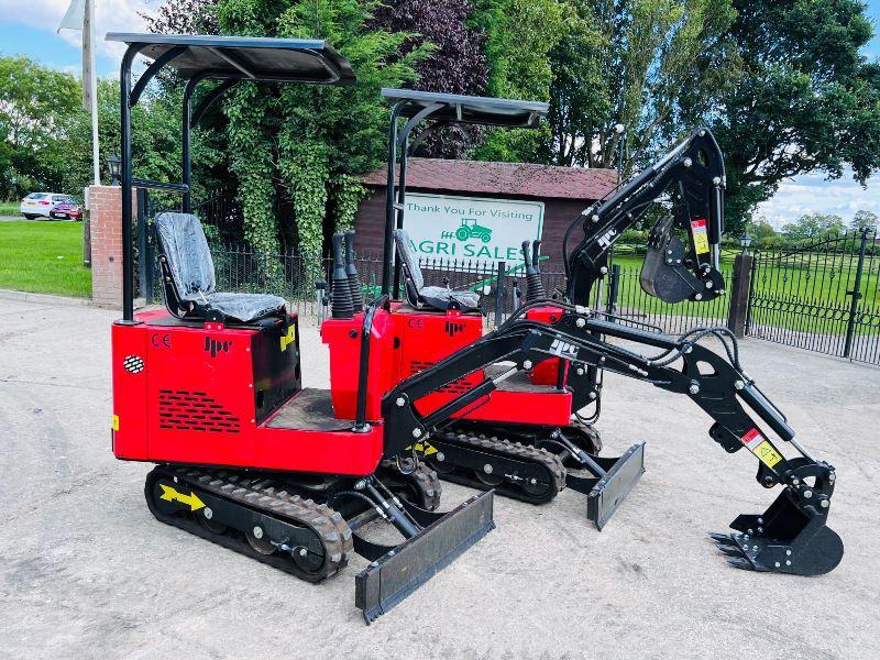 UNUSED JPC PC10 TRACKED EXCAVATOR * YEAR 2023, CHOICE OF 2*VIDEO*