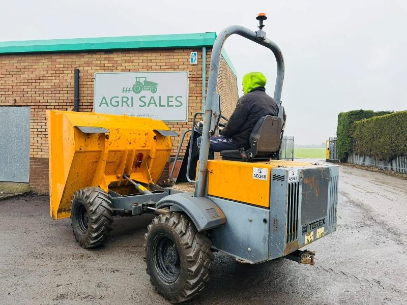 TEREX TA3H DUMPER*YEAR 2013*C/W KUBOTA ENGINE*VIDEO*