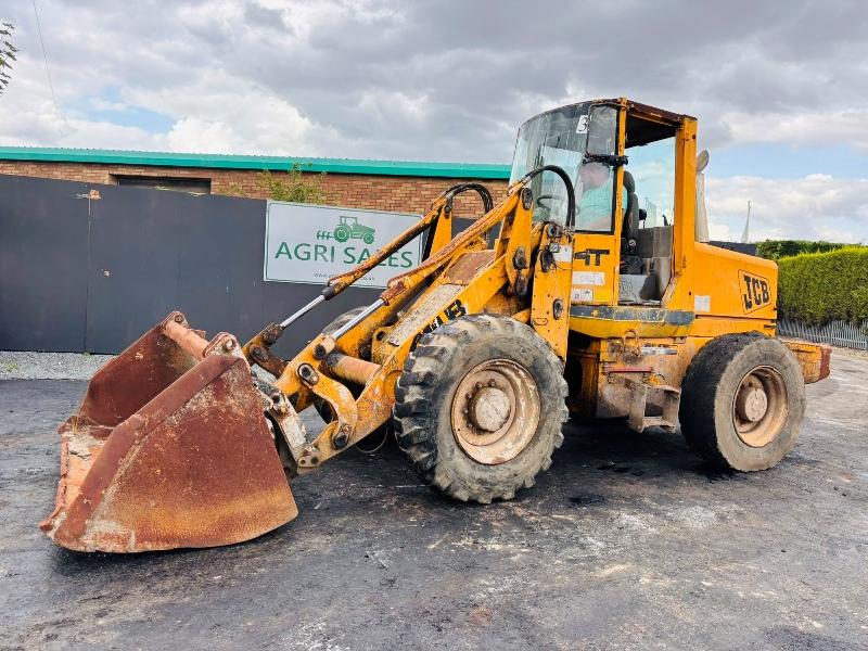 JCB 411 B LOADING SHOVEL*C/W BUCKET*VIDEO*