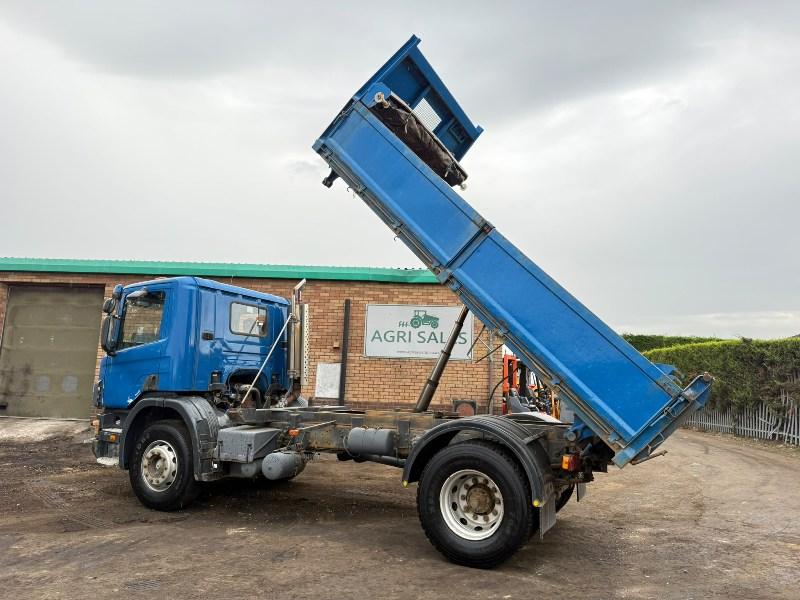 SCANIA P94D 220 3 WAY TIPPER LORRY*C/W EASY SHEET*VIDEO*