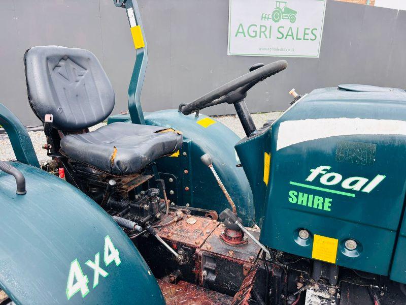 FOAL SHIRE COMPACT TRACTOR*C/W REAR LINKAGE*VIDEO*