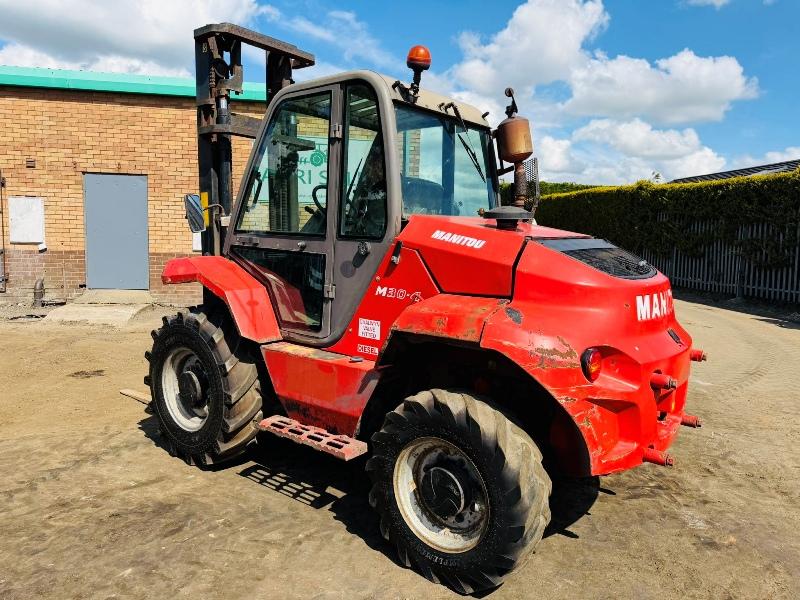 MANITOU M30-4 FORKLIFT*C/W PALLET TINES*YEAR 2013*VIDEO*