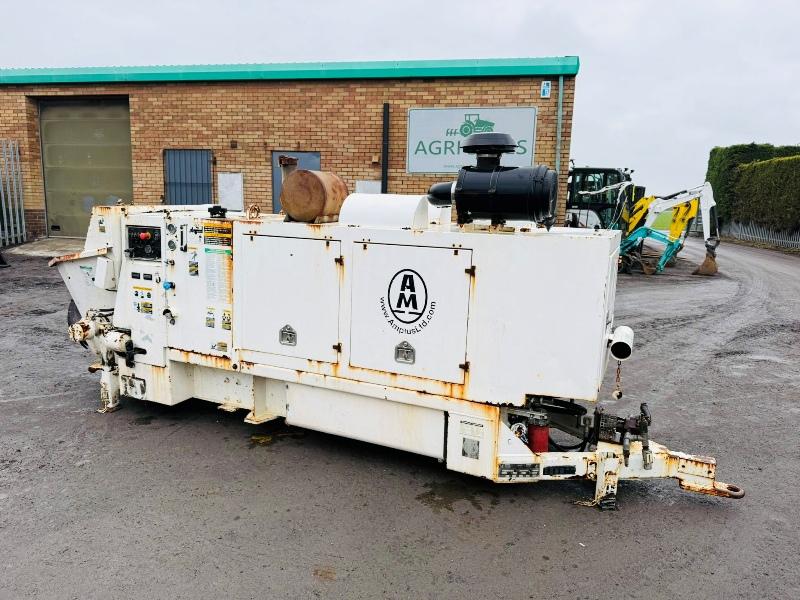 SCHWING CONCRETE PUMP*C/W DEUTZ ENGINE*VIDEO*